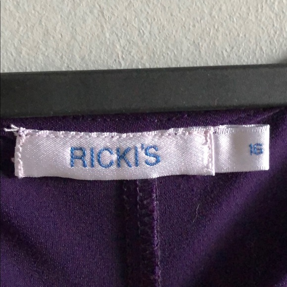 Rickis purple dress - Picture 2 of 3